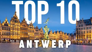 10 BEST Things To Do In Antwerp  Antwerp Travel Guide [upl. by Olenolin]