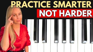 Learn Pieces FAST amp Play Clean How To Practice Piano Efficiently [upl. by Yetsirhc]