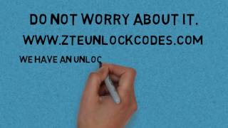 How to unlock TMOBILE ZTE ZMAX Z970  ZTE unlock codes [upl. by Ettie809]