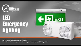 Qihui Lighting  LED Emergency Drivers and LED Emergency Lights Manufacturer Support Custom Service [upl. by Ahsiet]