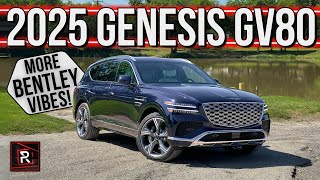 The 2025 Genesis GV80 35T Is A More Elevated Luxury SUV With Bentley Vibes [upl. by Anohr]