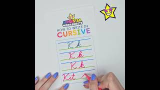 How to Write Cursive Letter K [upl. by Eatnoid]