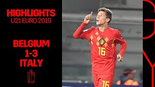 U21  U21EURO 2019  Belgium  Italy 13 [upl. by Zantos]