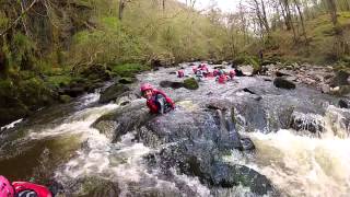 Canyoning in South Wales  Garys Stag Do [upl. by Eded]