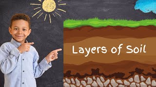 Layers of Soil  Soil Profile  Science for Kids [upl. by Siskind67]