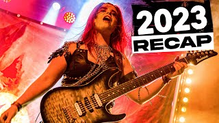 ALL FOR METAL  2023 Metal Musician Recap  My Best Year [upl. by Peti103]