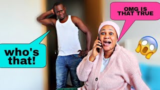 NOSEY TEST ON HUSBAND TO SEE HIS REACTION  EPIC FAIL 🤣 [upl. by Atilem]