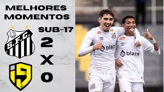 SUB17 GARANTE VAGA PARA TERCEIRA FASE DO PAULISTAO 2024 E VENCE POR 2 X 0 A I9 [upl. by Nojid759]