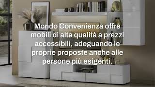 Mondo Convenienza soggiorno le proposte del catalogo 2024 [upl. by Huxley200]