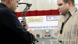 Mathews Z7 Xtreme vs HeliM with Joel Maxfield amp Draves Archery at the 2012 Mathews Trade Show [upl. by Trebor]