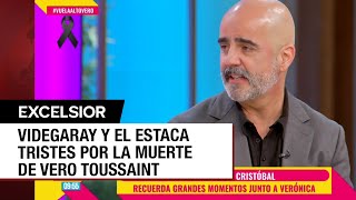 Eduardo Videgaray y El Estaca recuerdan a Verónica Toussaint entre lagrimas y risas [upl. by Oad]