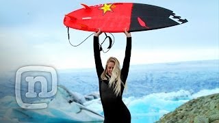 Surfer Laura Enever In Iceland Lost In The World IM LAURA Ep 3 [upl. by Andreana]