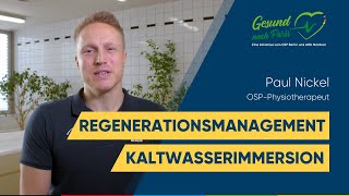 Regenerationsmanagement  Kaltwasserimmersion [upl. by Nadiya857]