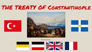 Treaty of Constantinople 1832 Explained in 1 Minute [upl. by Yuji]