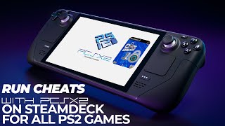 How to run PlayStation 2 cheats on Steam deck via PCSX2 [upl. by Libenson]