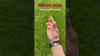 Bronchial mudra for improves breathing trendingYoutuber motivation2millon shortsfeedviralreels [upl. by Isnyl436]