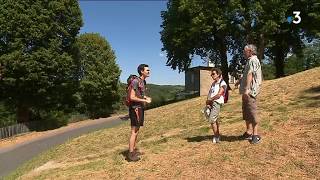 Sur les chemins de Compostelle en Limousin  jour 1 [upl. by Gothar965]