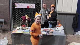 Koningsdag in Spijkenisse Centrum 2024 [upl. by Aradnahc]