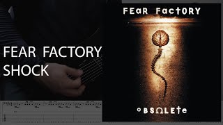 Fear Factory  Shock Cover  TAB [upl. by Suoirtemed]