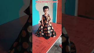 baby designer dressshortshortviraltrendingshortyoutubeviralshort baby beautiful gowndressshort [upl. by Judsen]