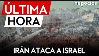 ÚLTIMA HORA Irán lanza un ataque masivo sobre Israel al menos 100 misiles en la primera oleada [upl. by Andromeda]