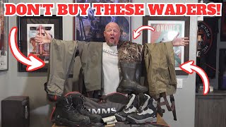 DONT Buy Fishing Waders Until You Watch This Video  Fishing Wader Buying Guide For First Timers [upl. by Maccarone]