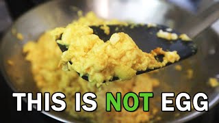 How To Make Tofu Taste Like Eggs  Perfect Tofu Scramble with Eggy Flavor and Texture [upl. by Gilus]