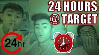 24 HOUR OVERNIGHT CHALLENGE IN TARGET CAUGHT [upl. by Nodaj92]