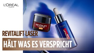 Wirkungsvolle AntiFalten Pflege mit Revitalift Laser von LOréal Paris [upl. by Hewes]