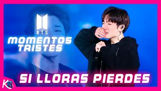 🤧BTS llorando Si lloras PIERDES nivel IMPOSIBLE 2022 [upl. by Adnoyek]