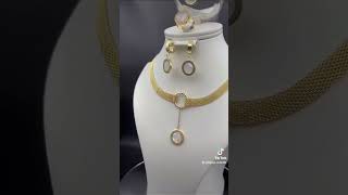 accessoires acier gold مجوهرات اكسسوارات jewelry ترند [upl. by Adnovad]