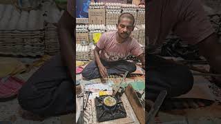 Jharkhandi Bhaiya जी Ka Desi Egg Pouch  पूरा झारखण्ड Fan है  indian street food  jharkhand [upl. by Allan]