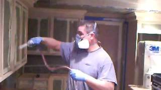 Kitchen Cabinet Refinishing Process  Boston MA  4 of 10 [upl. by Kalbli]