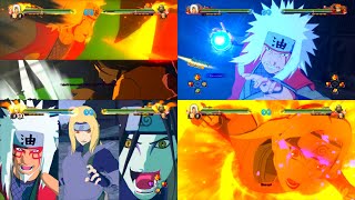 All Sannin Ultimate Jutsus  Naruto Shippuden Ultimate Ninja Storm 4 [upl. by Prebo571]