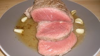 Comment préparer et cuire un rôti de bœuf rosbeef Technique de cuisine [upl. by Asiram]