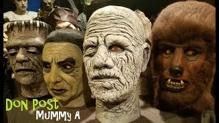 Don Post Mummy A calendar reissue mask [upl. by Bassett597]