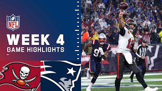 Buccaneers vs Patriots Week 4 Highlights  NFL 2021 [upl. by Huber812]