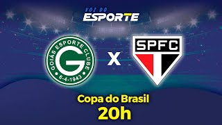 GOIÁS X SÃO PAULO  AO VIVO  COPA DO BRASIL  08082024 [upl. by Oiruam]