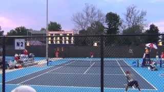 Peter Kobelt sends Ohio State to the NCAA Semifinals  1st 6 points of 2nd set TB [upl. by Hgielanna]