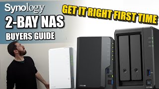 Synology 2Bay NAS Buyers Guide  DS723 vs DS220 vs DS223 vs DS220j vs DVA1622 [upl. by Nosna479]