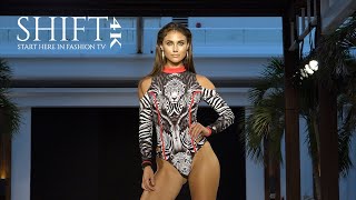 Aqua Blu 4K UNCUT 2019 Swimwear Collection  Miami Swim Week 2018 [upl. by Ahsrav301]