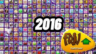 FRIV  ALL GAMES 2016 [upl. by Tigram445]