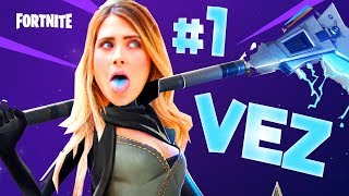 La PRIMERA VEZ de mi Novia en Fortnite 😂 termina cabreada  Dalas amp Lizy [upl. by Demp445]