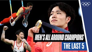 🤸‍♀️ The last five Mens AllAround Champions 🏆 [upl. by Osnerol]