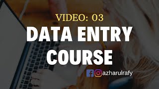 Data Entry Training  Live Work Demo for BEGINNERS [upl. by Sage]