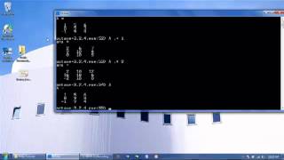 Octave Tutorial 10  Arrays and Math [upl. by Florinda880]