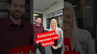 Gotools Kickertisch gewonnen HappyToolWeek [upl. by Nhoj254]