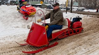 1963 Polaris Sno Traveler K70 Vintage Snowmobile [upl. by Lister]