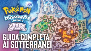 Guida COMPLETA ai GRANDI SOTTERRANEI di Pokémon Diamante Lucente e Perla Splendente [upl. by Leik]