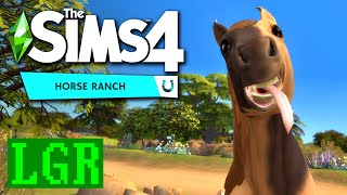 LGR  The Sims 4 Horse Ranch Review [upl. by Adalard]